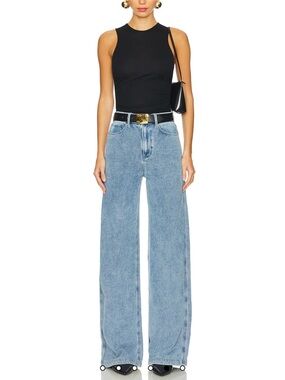 Good American Jeanius Good Skate Jeans in Indigo586